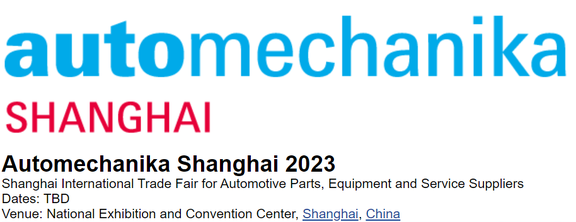 See you next year in 2024,Automechanika shanghai show